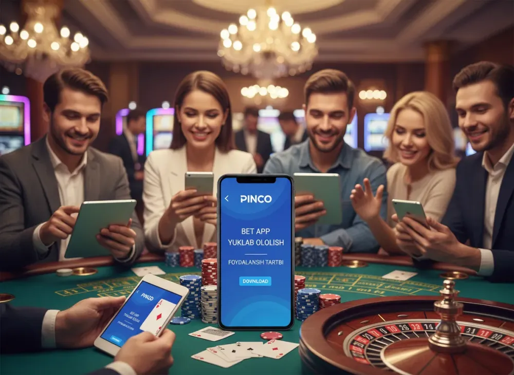 Pinco bet app orqali tikish va ilova qo‘llanmasi
