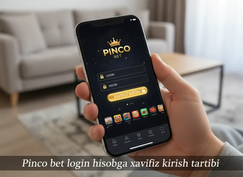 Pinco bet login uchun kirish va hisobga ulanish